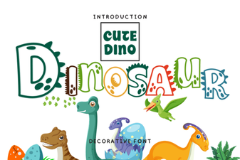 Discover Your Ideal Dinosaur Font Style