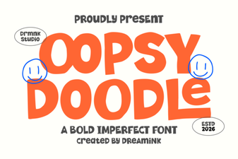 Download the Creative Oopsy Doodle Font