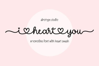 Designing with the I Heart You Font: Creative Ideas