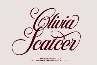 Olivia Font: Creative Projects & Free Download